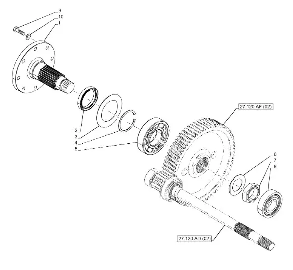 5089369 - гайка